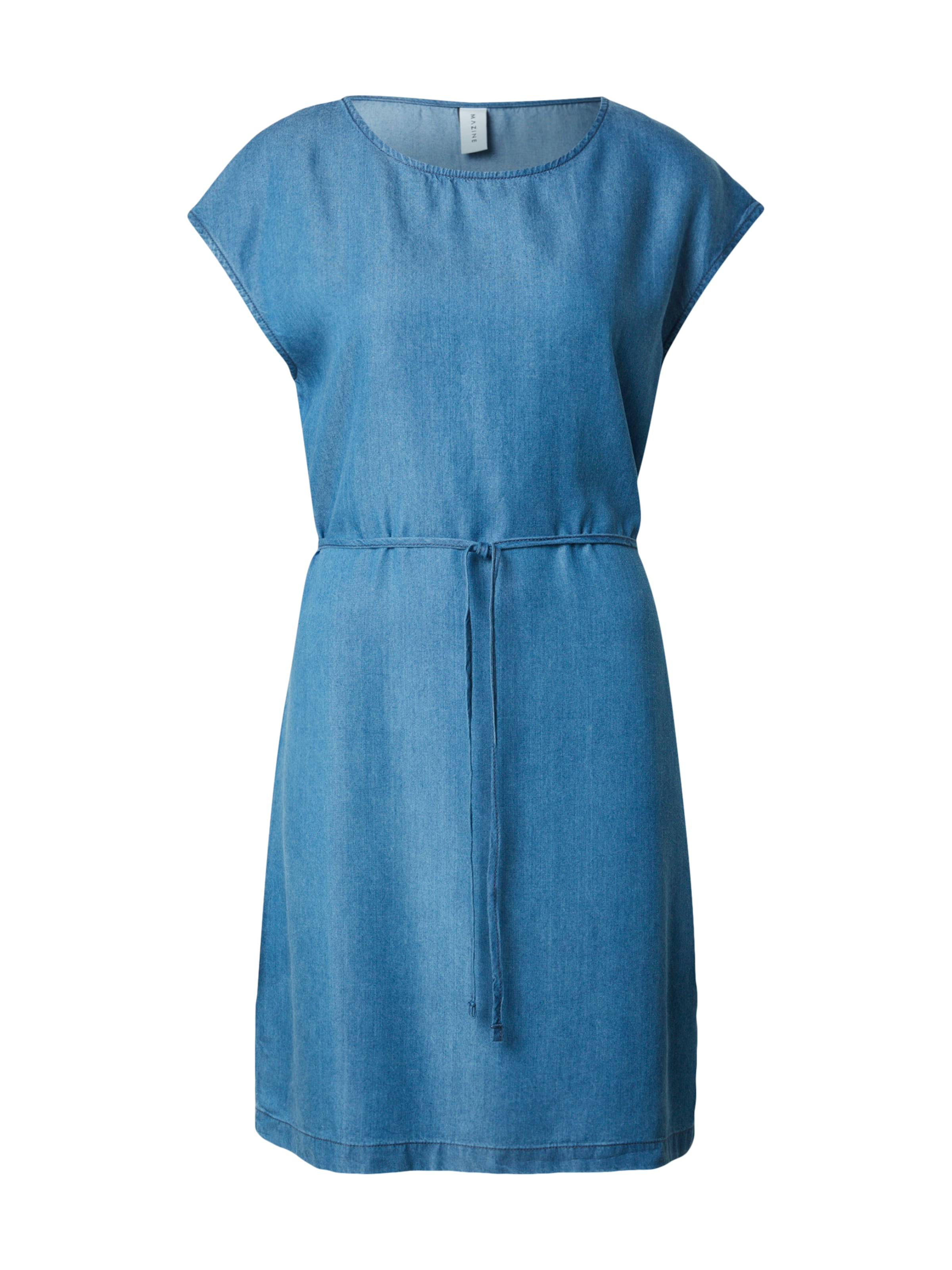 mazine Šaty – modrá: přední strana