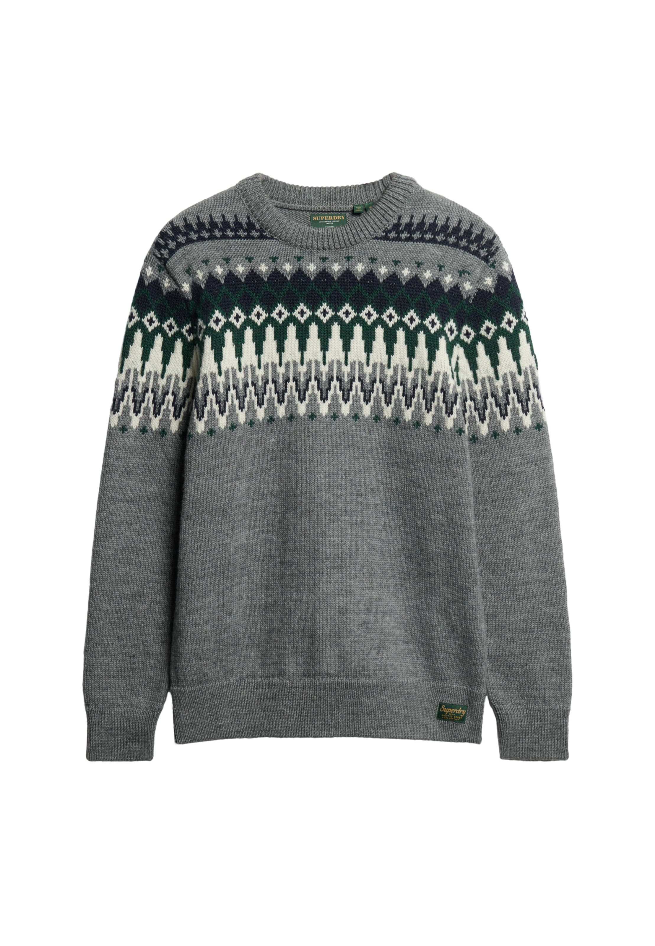 Superdry & Co - Pullover em cinzento: frente