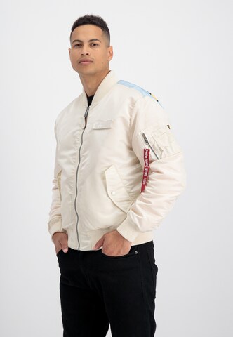 ALPHA INDUSTRIES Between-season jacket 'MA-1 VF Fighter Squadron' in Beige