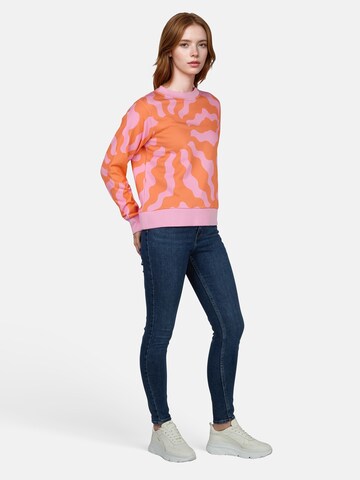 salzhaut Sweatshirt 'Utmessen' in Oranje