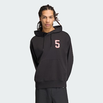 ADIDAS PERFORMANCE Sports sweatshirt in Black: front