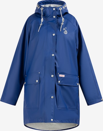 Manteau fonctionnel MYMO en bleu : devant