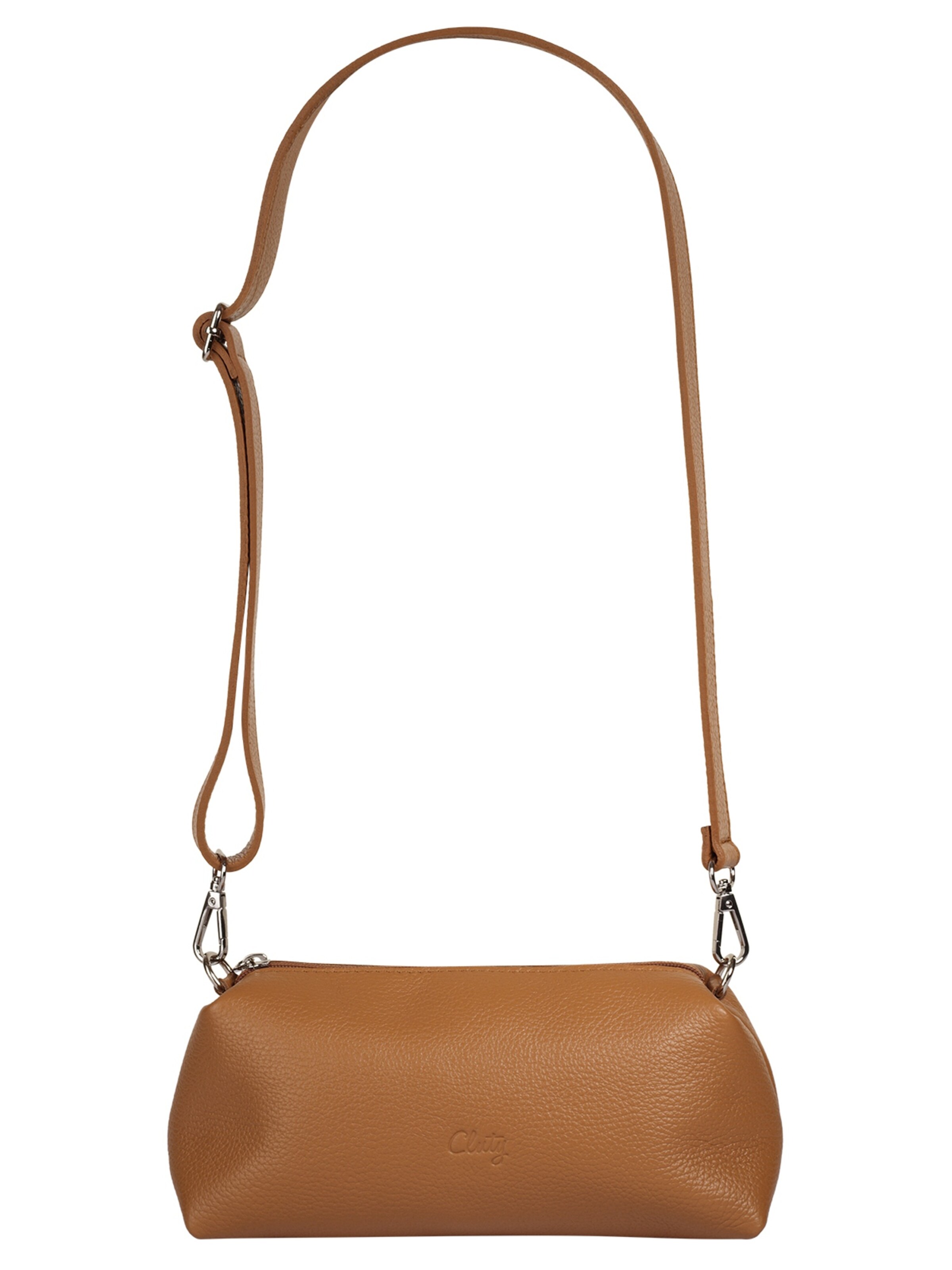 Cluty Handbag '2 IN 1' in Brown