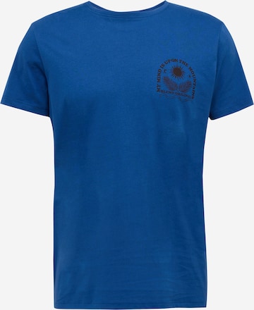 BLEND T-Shirt in Blau: predná strana