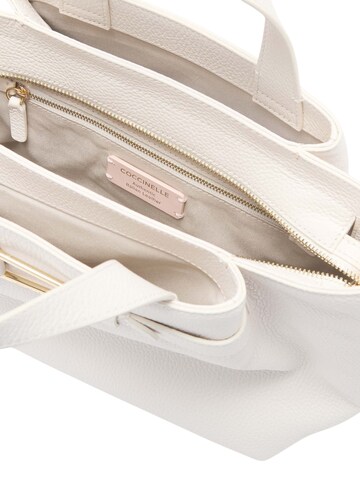 Borsa a mano 'COCCINELLE MALORY 3' di Coccinelle in bianco