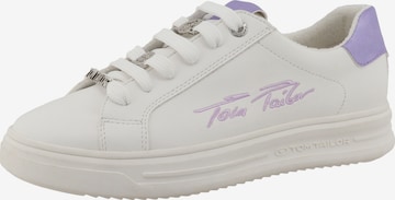 TOM TAILORNiske tenisice - bijela boja: prednji dio