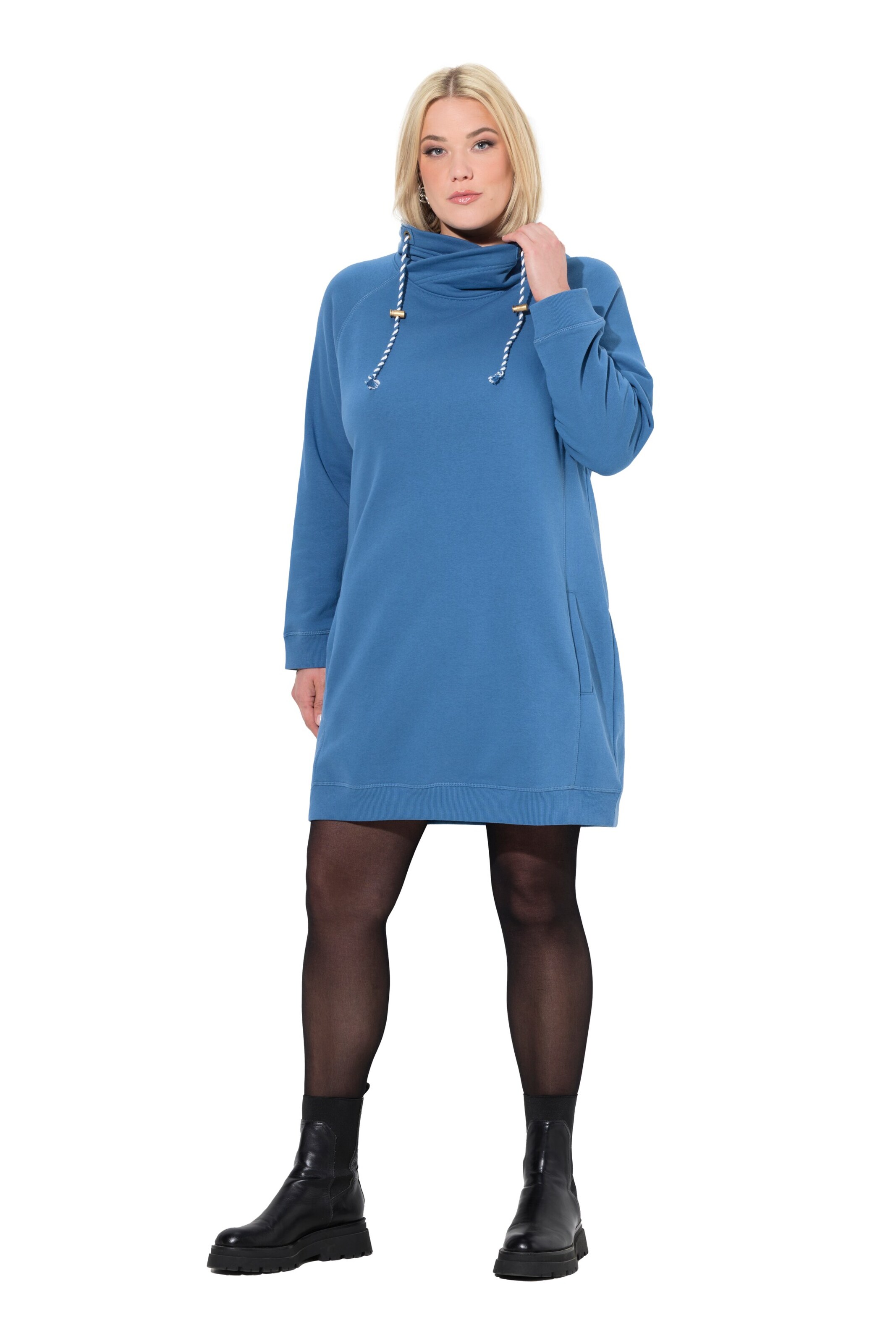 Robe Ulla Popken en bleu