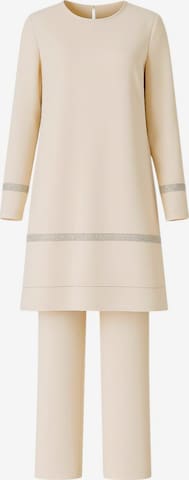 fashionshowcase Broekpak 'NEVRA' in Beige: voorkant