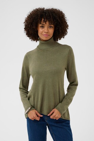 CULTURE Trui 'Annemarie' in Groen: voorkant