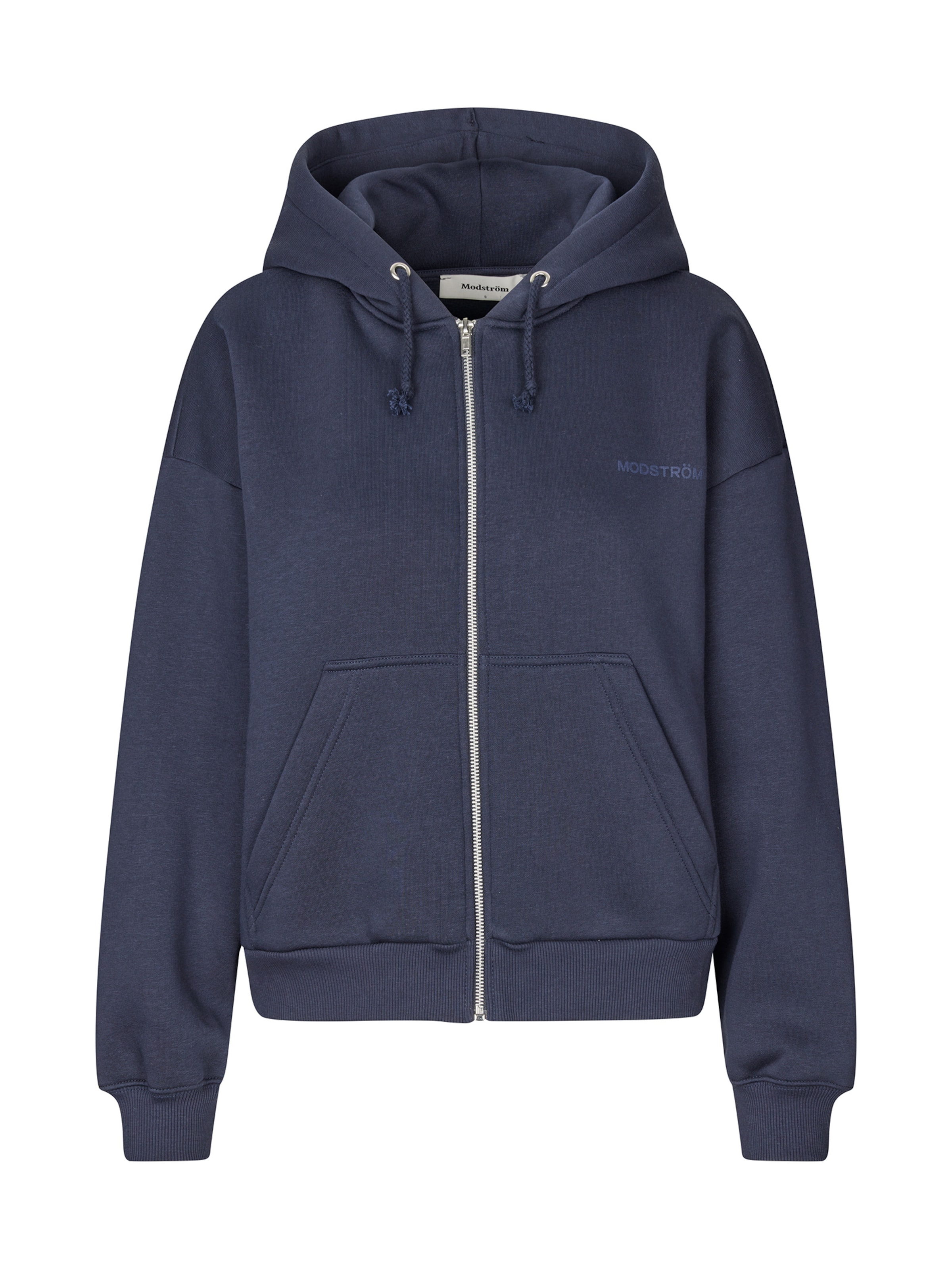 modström Sweat jacket 'Tia' in Blue: front