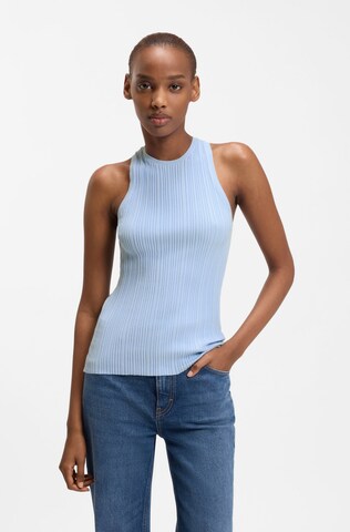 HUGO Top 'Sarepla' in Blau: Vorderseite