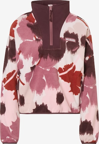 Pullover sportivo 'Sequoia Grove™ II' di COLUMBIA in lilla: frontale