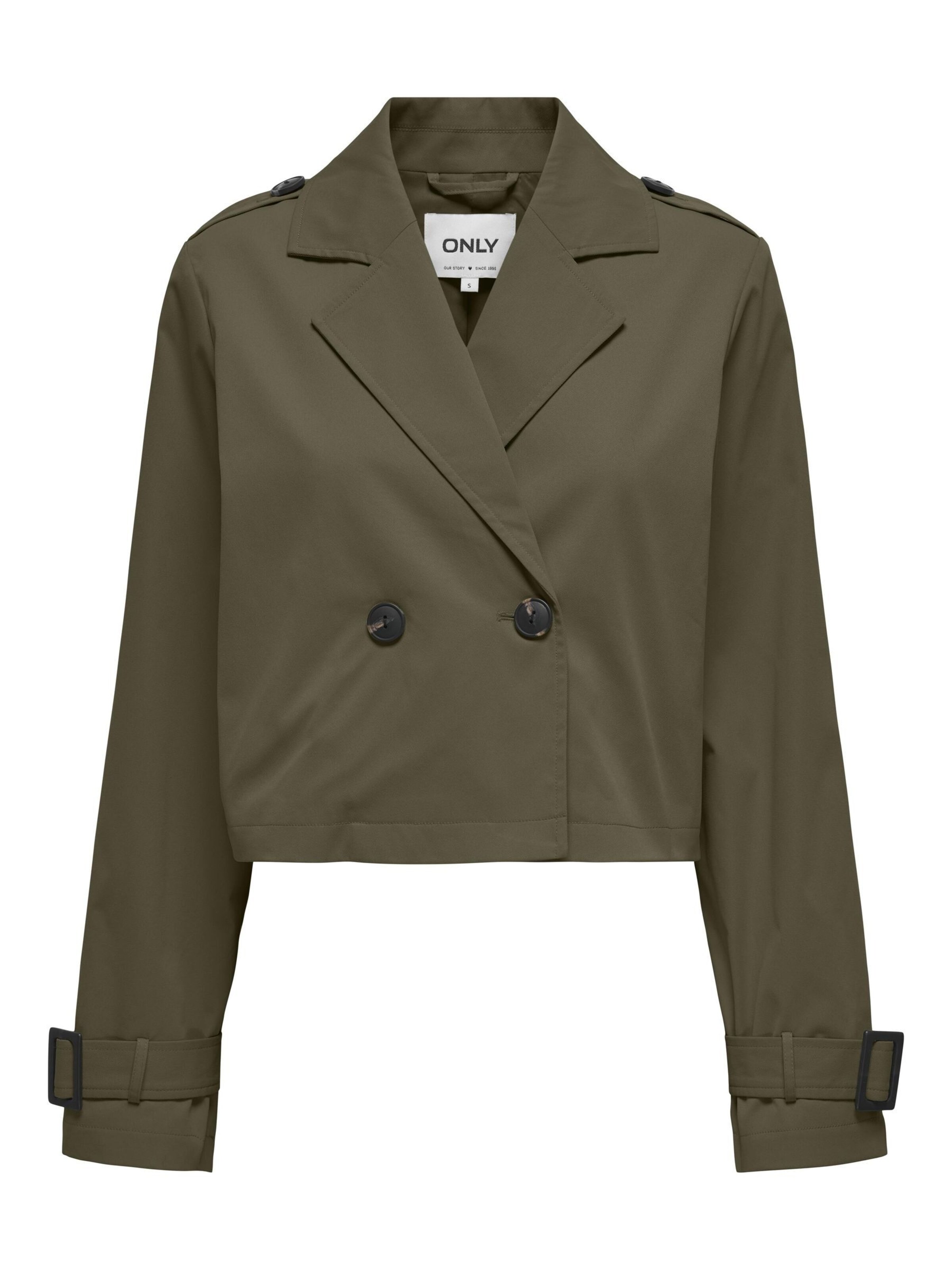 Giacca di mezza stagione 'ONLEja' di ONLY in grigio: frontale