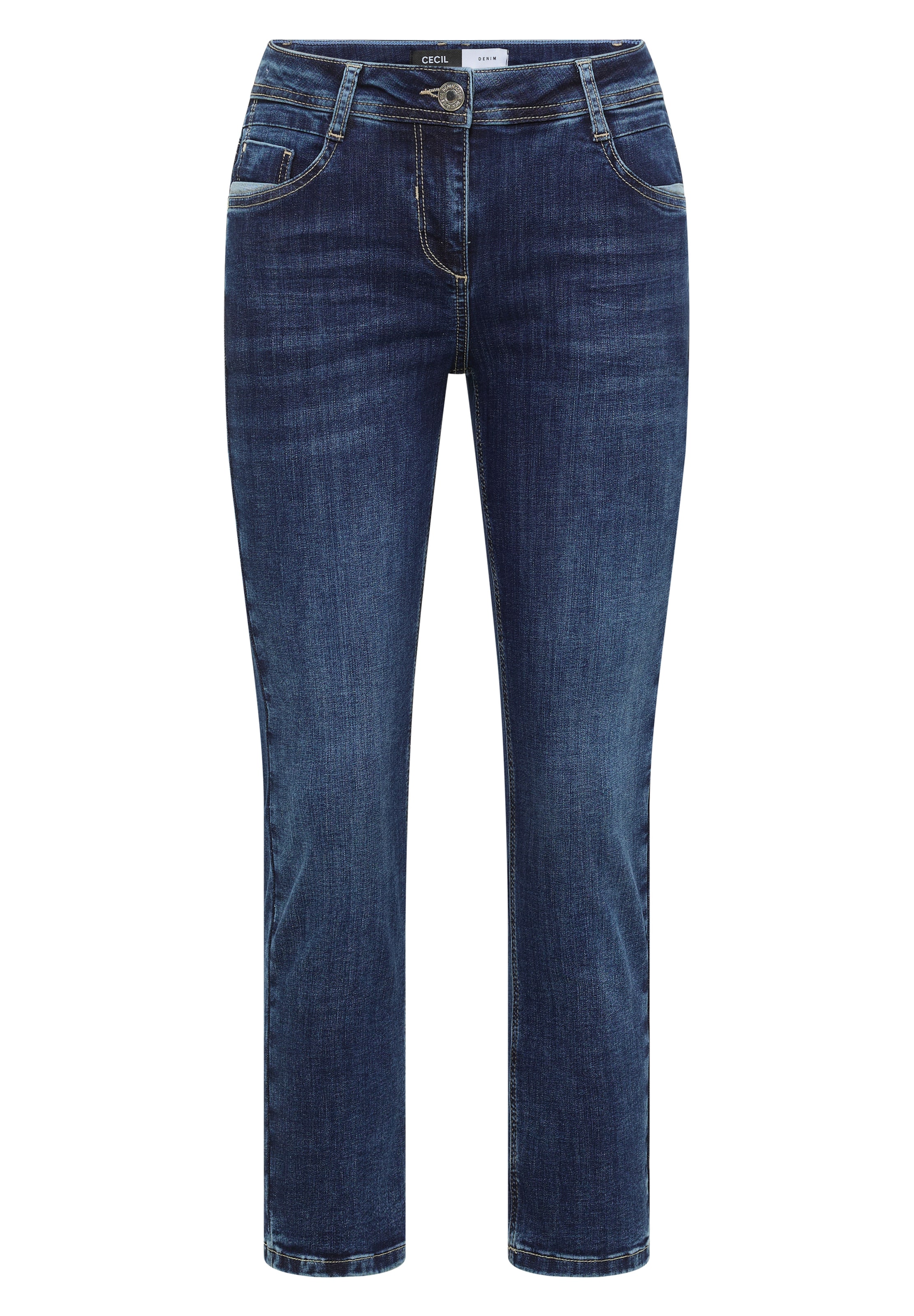 CECIL Regular Jeans in Blue: front