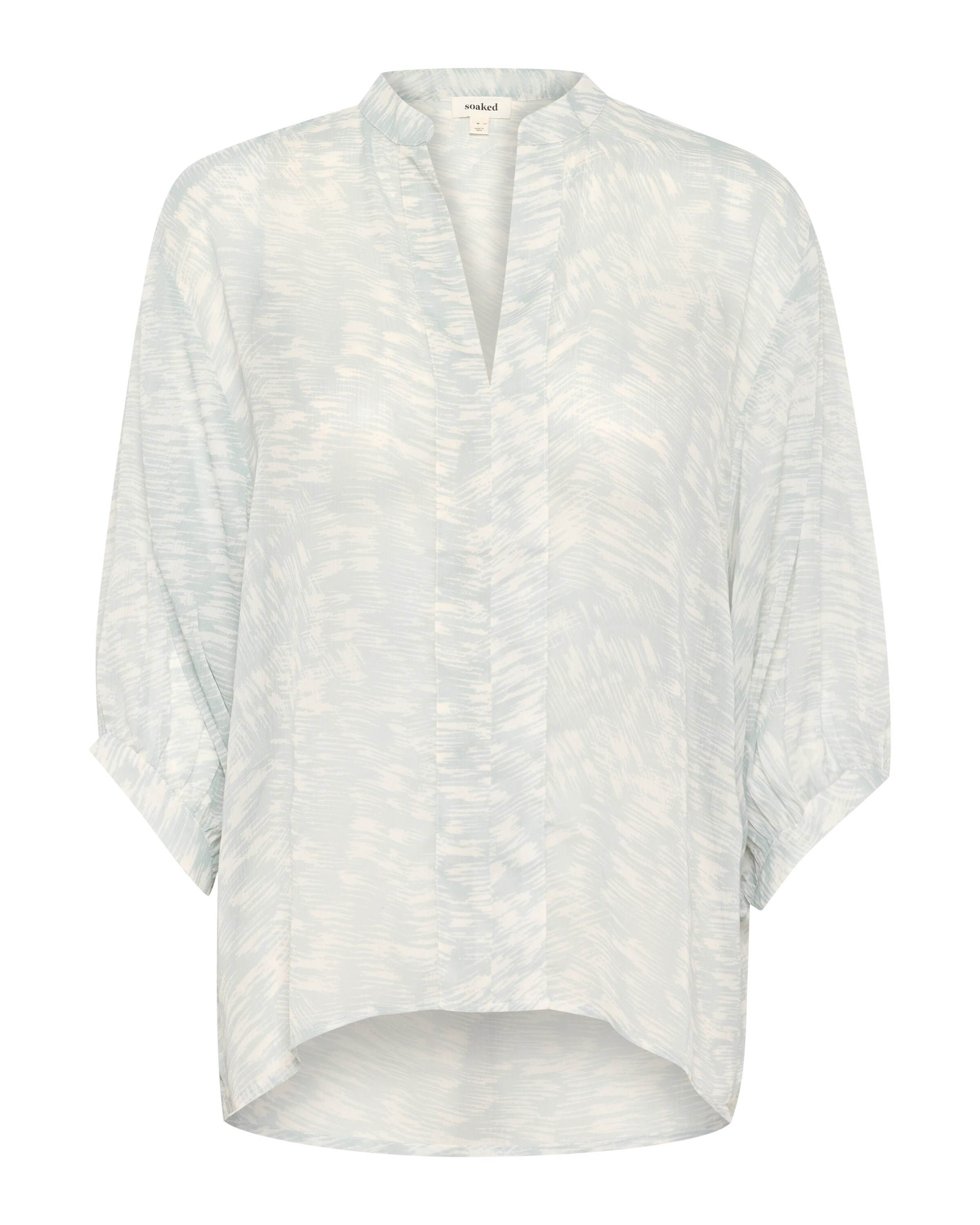 SOAKED IN LUXURY Blouse 'SLMarta Amily' in Blauw: voorkant