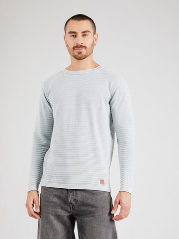 Key Largo Pullover 'MANUEL' in Grün: Vorderseite