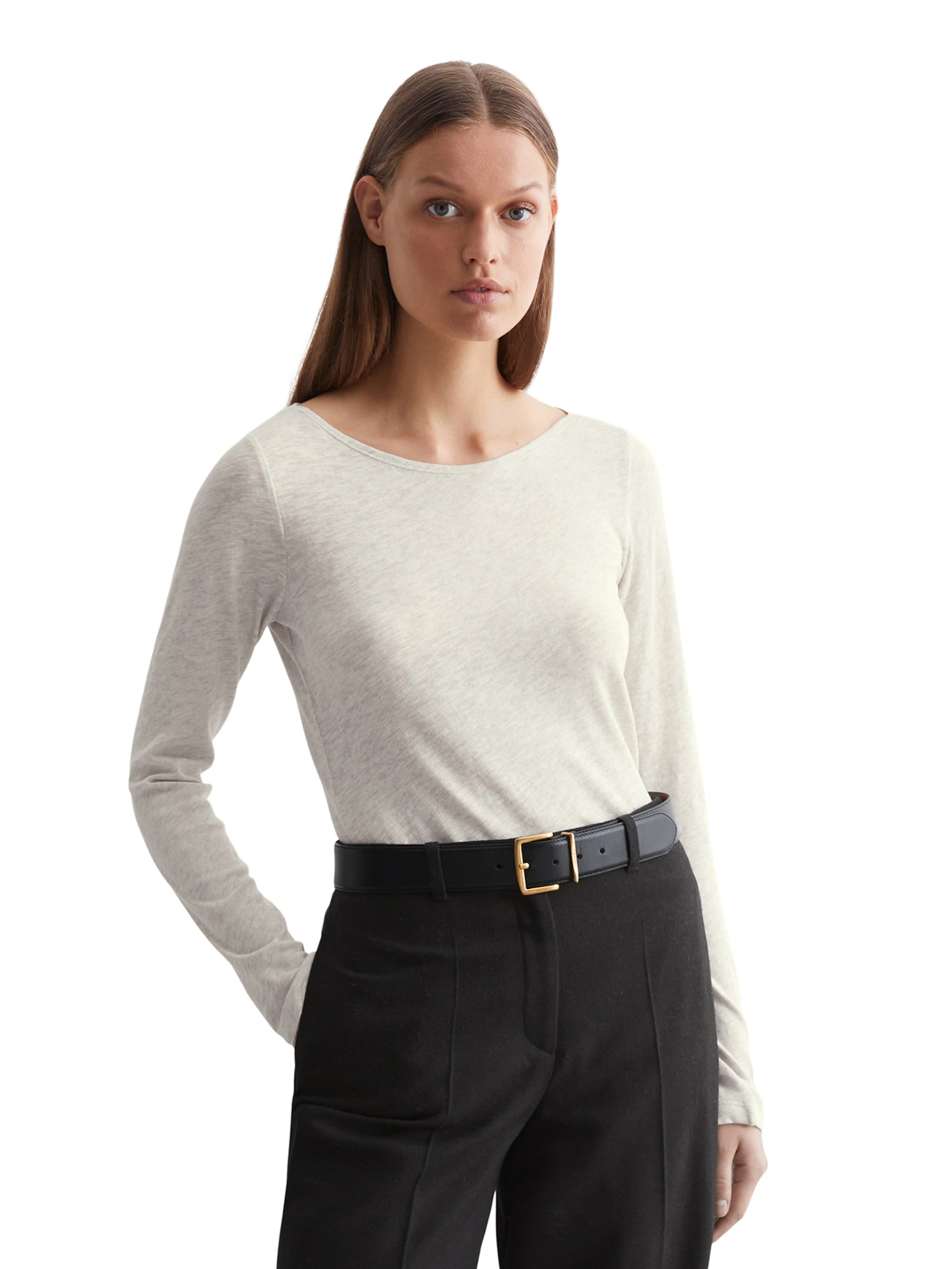 Marc O'Polo - Camisa em cinzento: frente