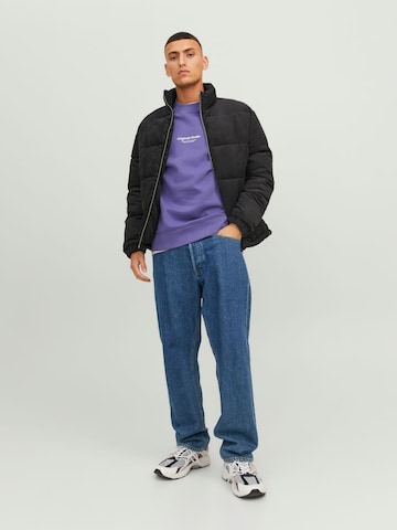 JACK & JONES Sweatshirt 'JORVesterbro' in Purple