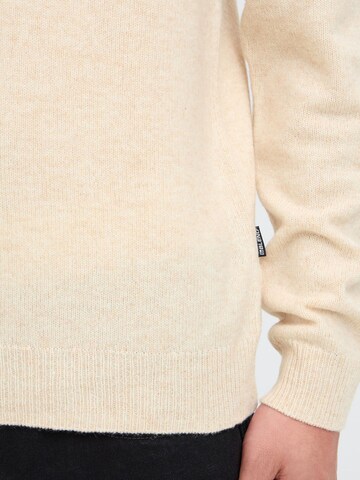 BLEND - Jersey 'Branko' en beige
