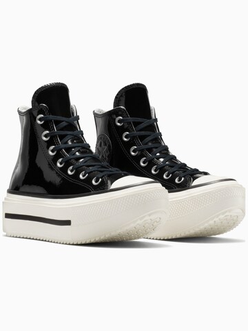 Baskets hautes 'CTAS LIFT DOUBLE STACK' CONVERSE en noir