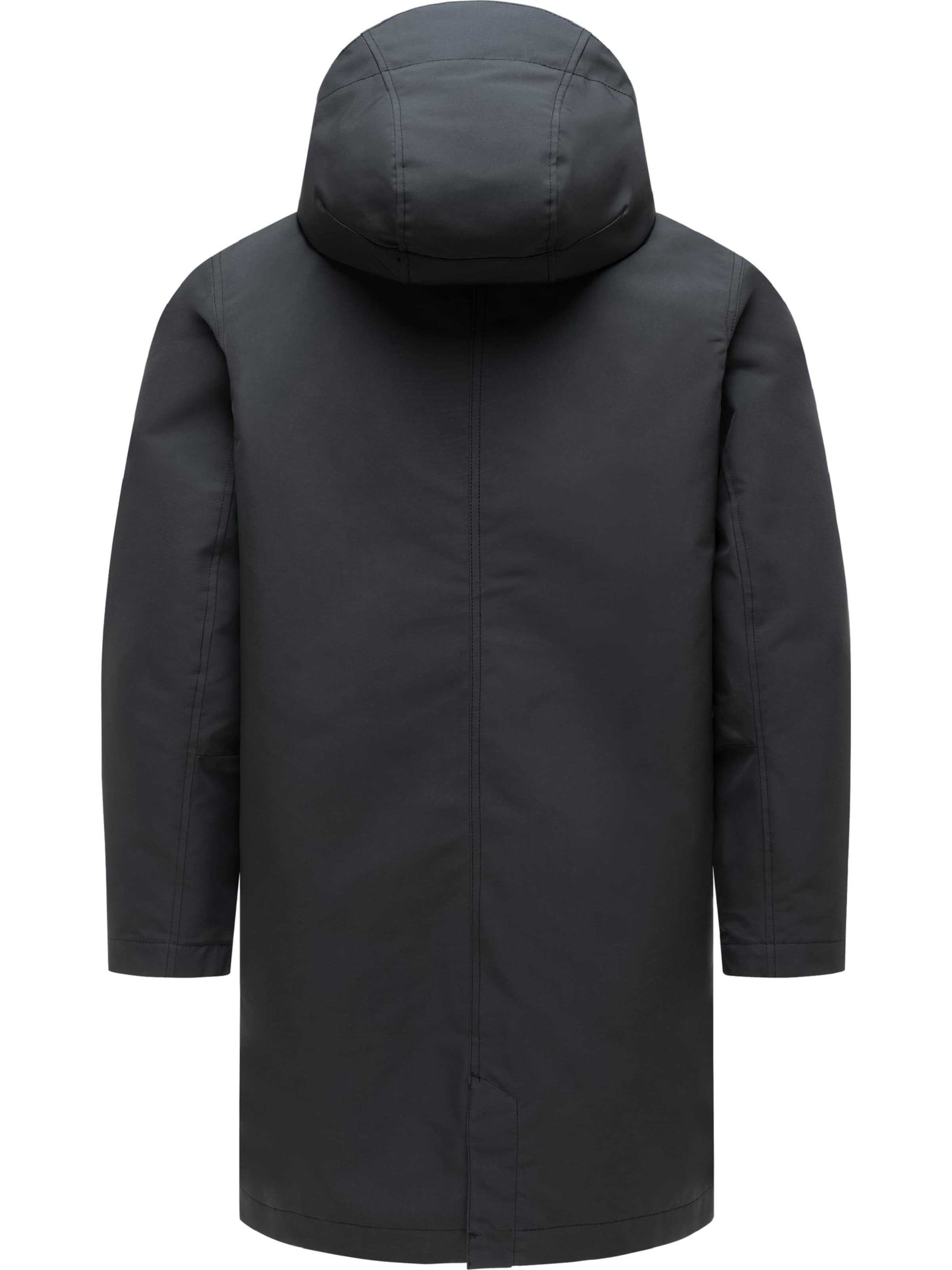 Ragwear Outdoorjacke in Schwarz