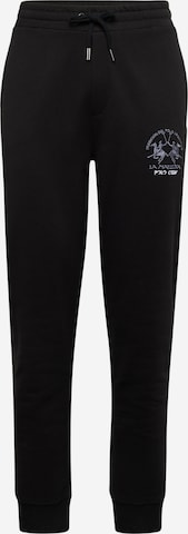 La Martina Pants in Black: front