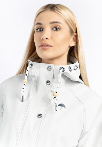 Schmuddelwedda Funkční kabát – bílá