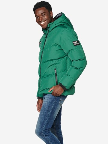KOROSHI Zimní bunda – zelená