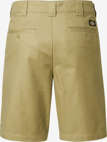 DICKIES Regular Pants 'COBDEN' in Beige