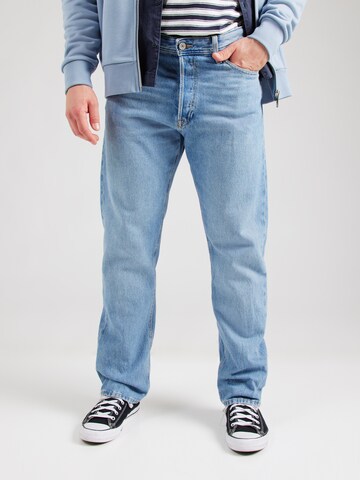 JACK & JONES Loosefit Farkut 'JJICHRIS JJORIGINAL' värissä sininen
