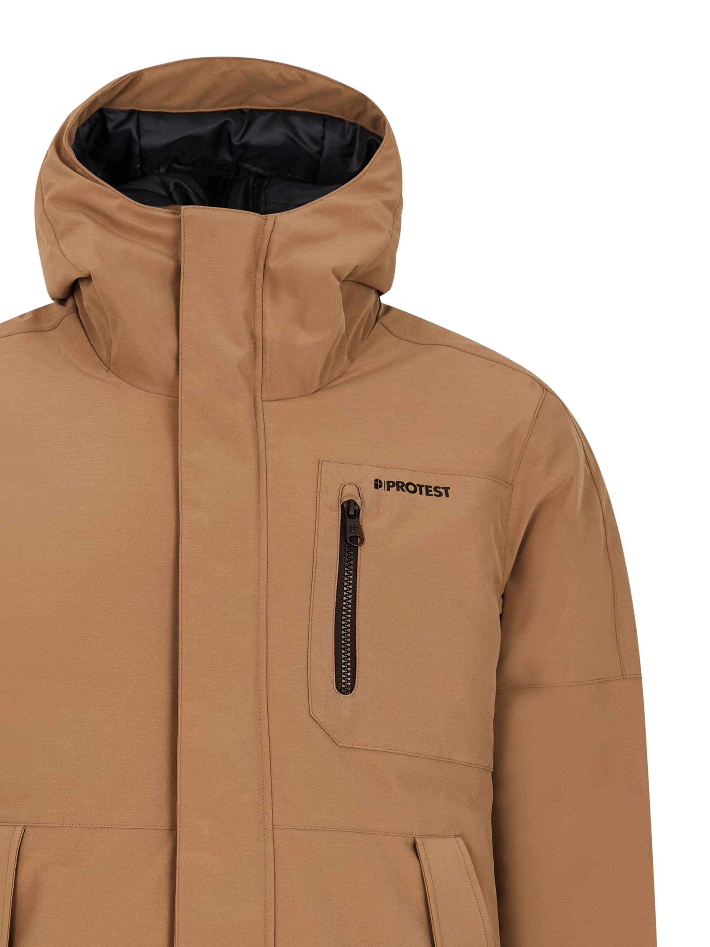 PROTEST Sportjacke 'PRTHEMLEY'‌ in Braun