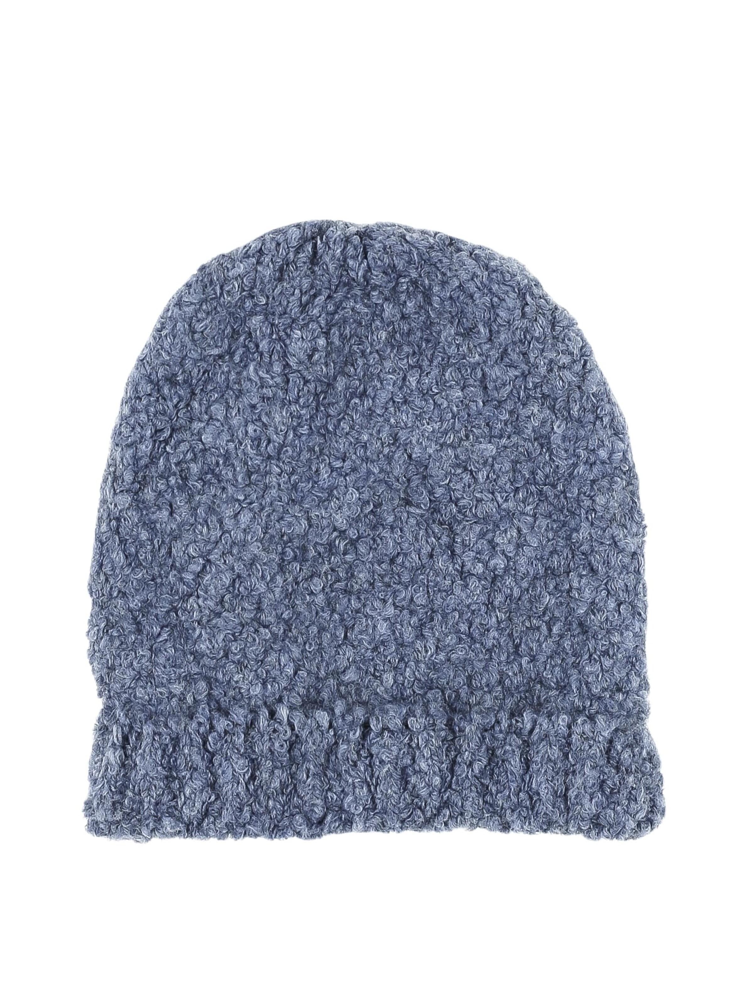 COLLEZIONE ALESSANDRO Hat 'Teddy Too' in Blue: front