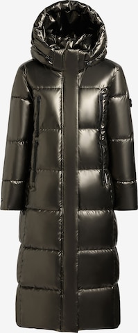 khujo Зимнее пальто 'Rubina2 Shiny' в Коричневый: спереди