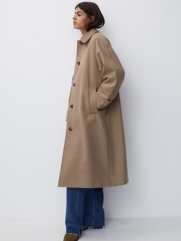 Pull&Bear Between-Seasons Coat in Brown