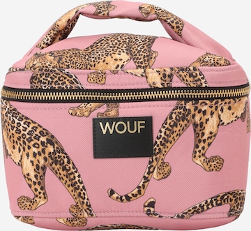 Wouf Toilettilaukku 'Daily' värissä vaaleanpunainen: etupuoli
