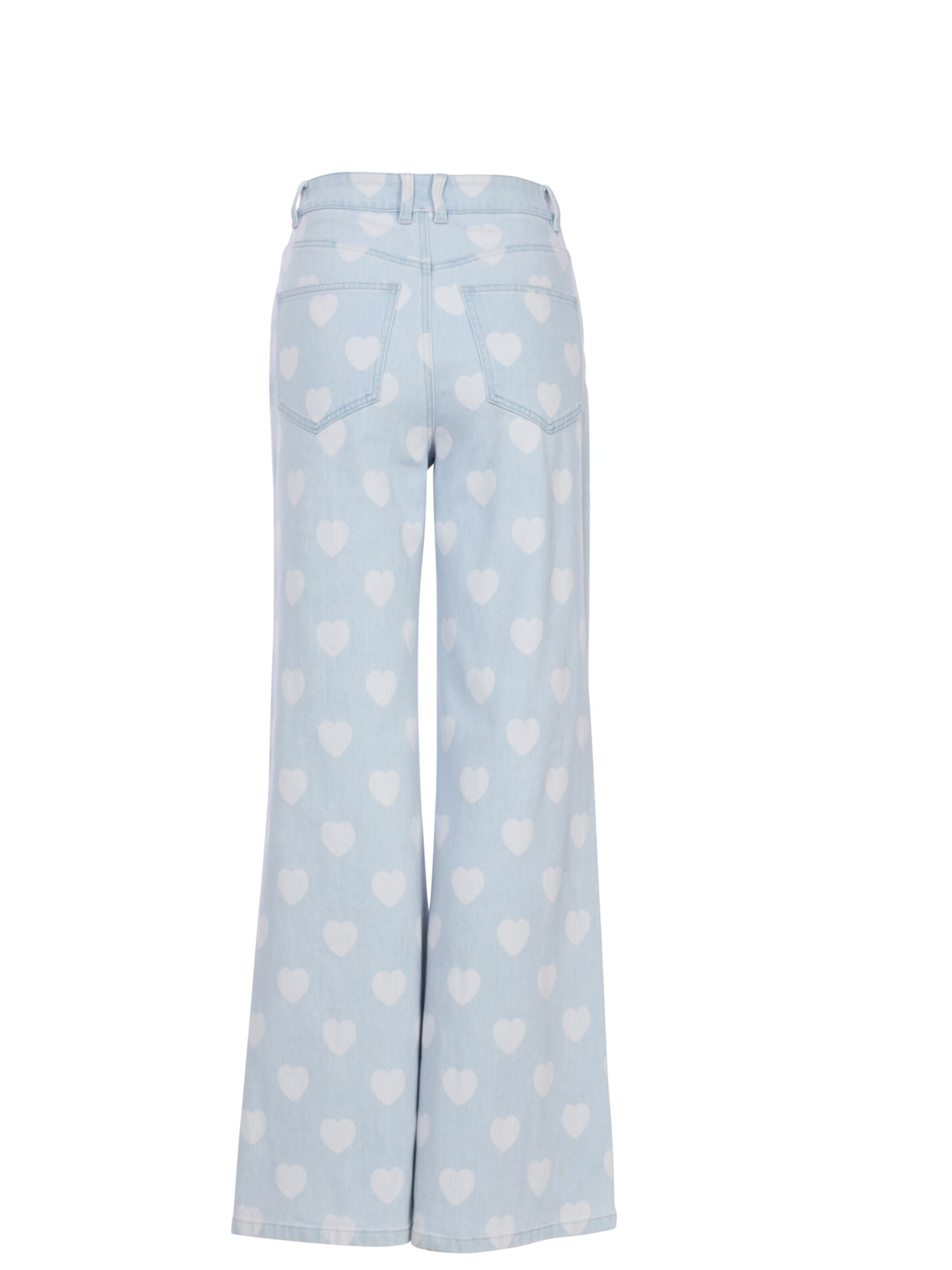 Wide Leg Jean Looxs Revolution en bleu