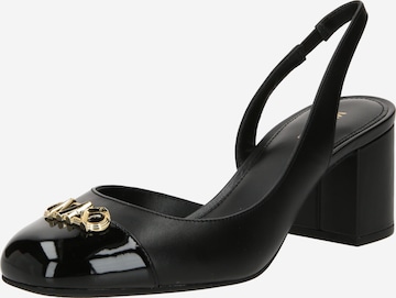 MICHAEL Michael Kors Slingpumps 'PERLA' in Zwart: voorkant