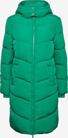 PIECES Płaszcz zimowy 'Jamilla' w kolorze zielony: przód