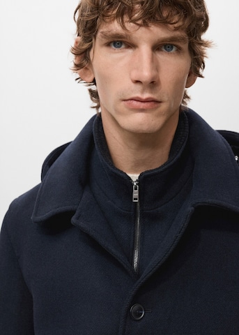 MANGO MAN Mantel 'Riley' in Blau