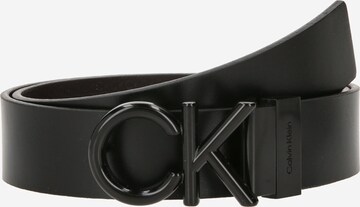 Calvin Klein Ζώνη σε μαύρο: μπροστά