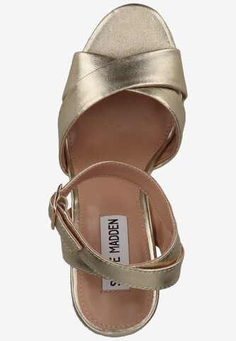 STEVE MADDEN Sandalen met riem in Goud