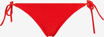 Slip costum de baie de la Calvin Klein Swimwear pe roșu: față