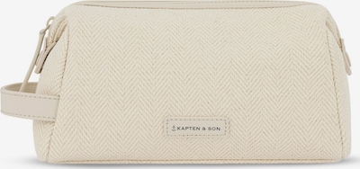 Kapten & Son Kulturtasche 'Windsor' in beige / hellbeige, Produktansicht