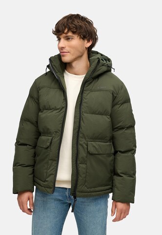 Veste d’hiver 'Walinor' Ragwear en vert : devant