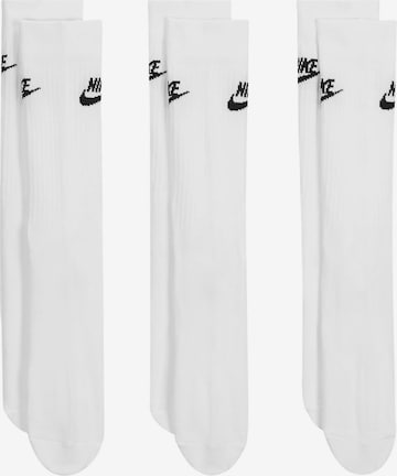 Calzino sportivo di Nike Sportswear in bianco