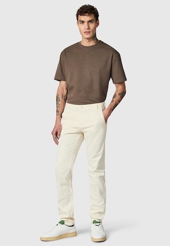 Slimfit Pantaloni chino 'Astron' di Peak Time in bianco
