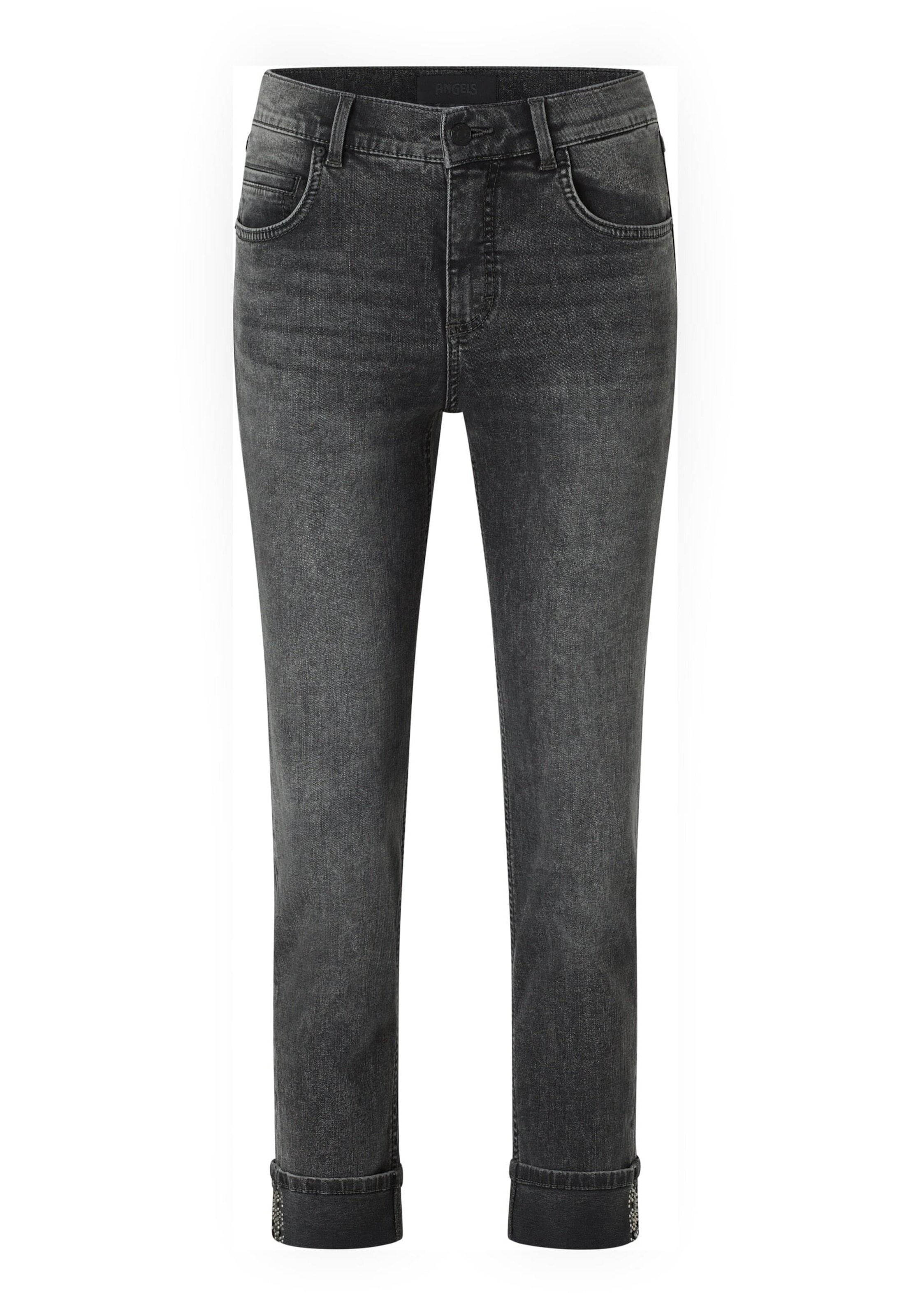 Slimfit Jeans di Angels in grigio: frontale