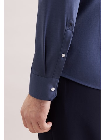 SEIDENSTICKER Regular fit Business shirt in Blue