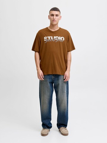 JACK & JONES Shirt 'JJYuki' in Bruin