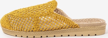 Brasileras Slippers 'Suna' in Yellow: front